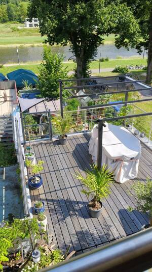 Weserblick, Holzcharme und großzügige Terrassen für Genussmomente in Bodenwerder – 37619 Bodenwerder – Vorschaubild 6
