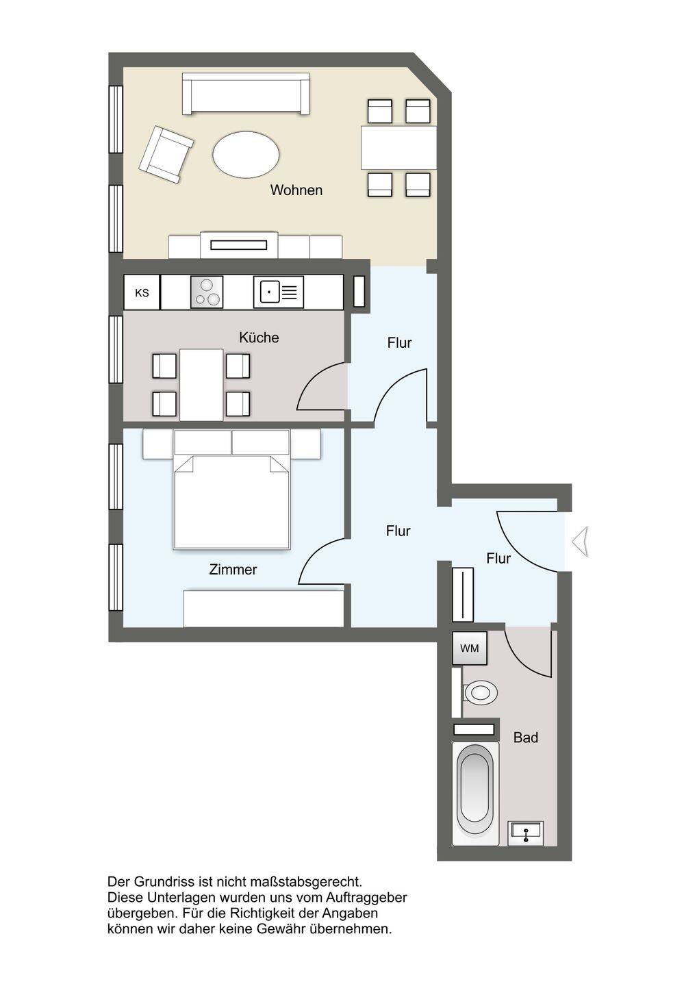 Altbau-Charme in Lindenau - Stilvolle 2-Zimmer-Wohnung als Kapitalanlage – Leipzig – Vorschaubild 6
