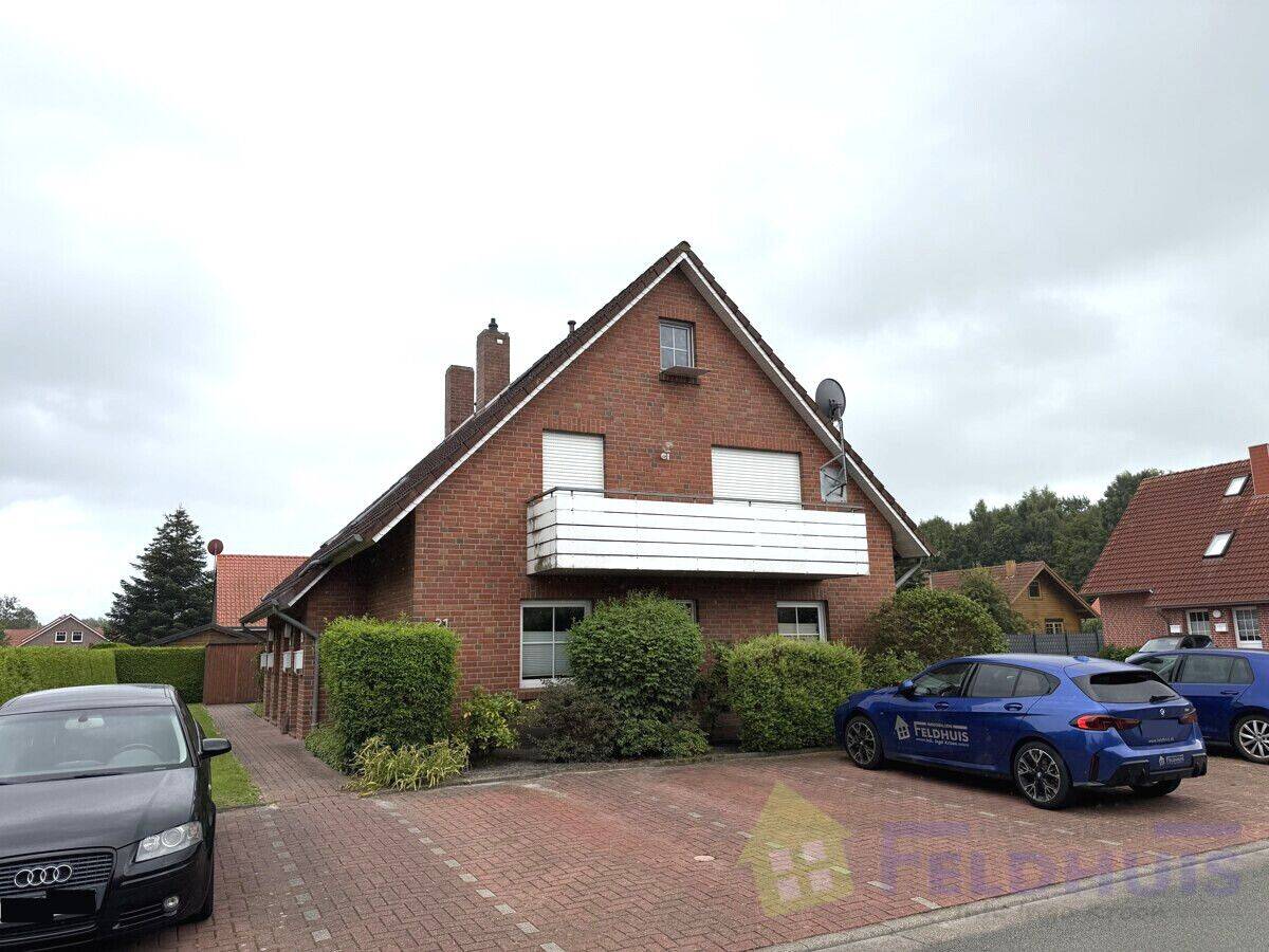 Charmante 2-Zimmer-Obergeschosswohnung mit Balkon in Moormerland-Veenhusen!