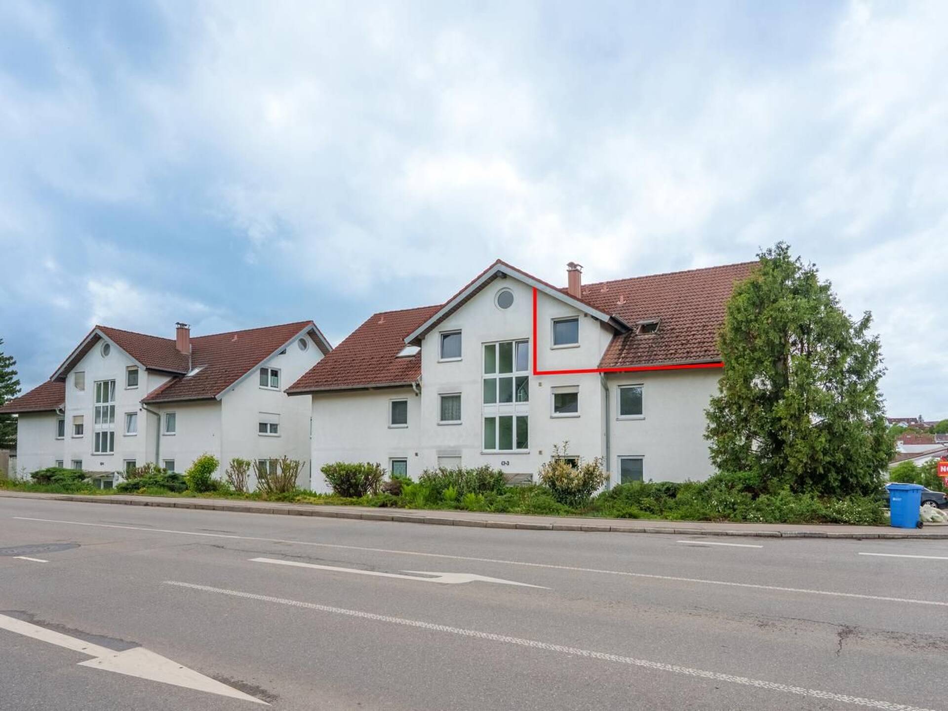Dachgeschosswohnung in 88416 Ochsenhausen mit 62,43 m² kaufen