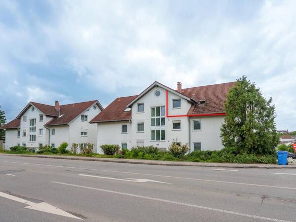 Dachgeschosswohnung in 88416 Ochsenhausen mit 62,43 m² kaufen