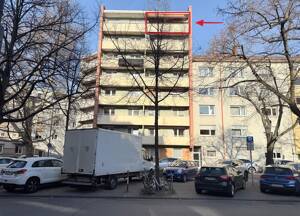 5,2 % Rendite! Hoch hinaus in Rhein-Nähe vermietete 2-ZKB im 7. OG mit großem Balkon – 67061 Ludwigshafen am Rhein – Vorschaubild 2