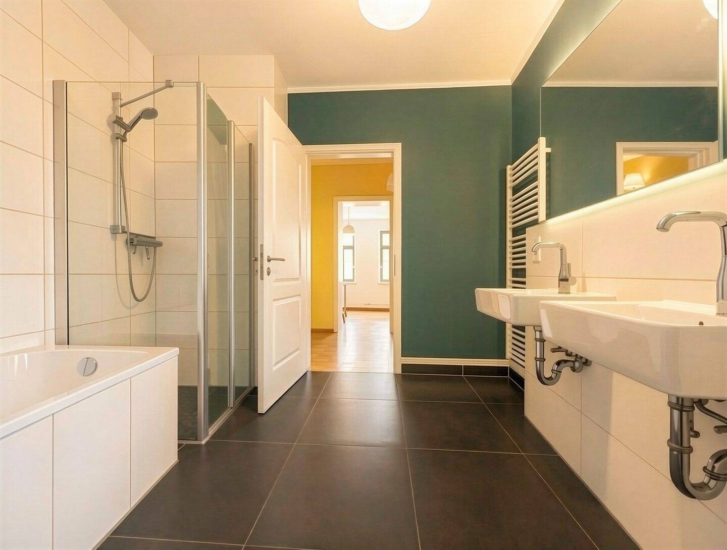 Kapitalanlage in Leipzig-Lindenau: Balkon | Aufzug | Tageslichtbad | EBK | Fußbodenheizung – Leipzig – Vorschaubild 9