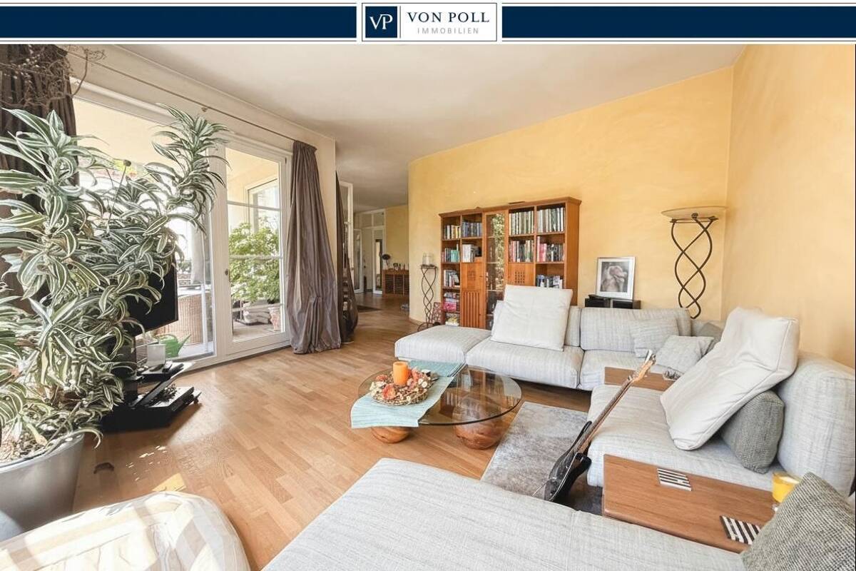 Exklusive Eigentumswohnung mit Wasserblick, Südwest-Balkon und zwei Garagenstellplätzen – 10787 Berlin – Bild 1 von 9