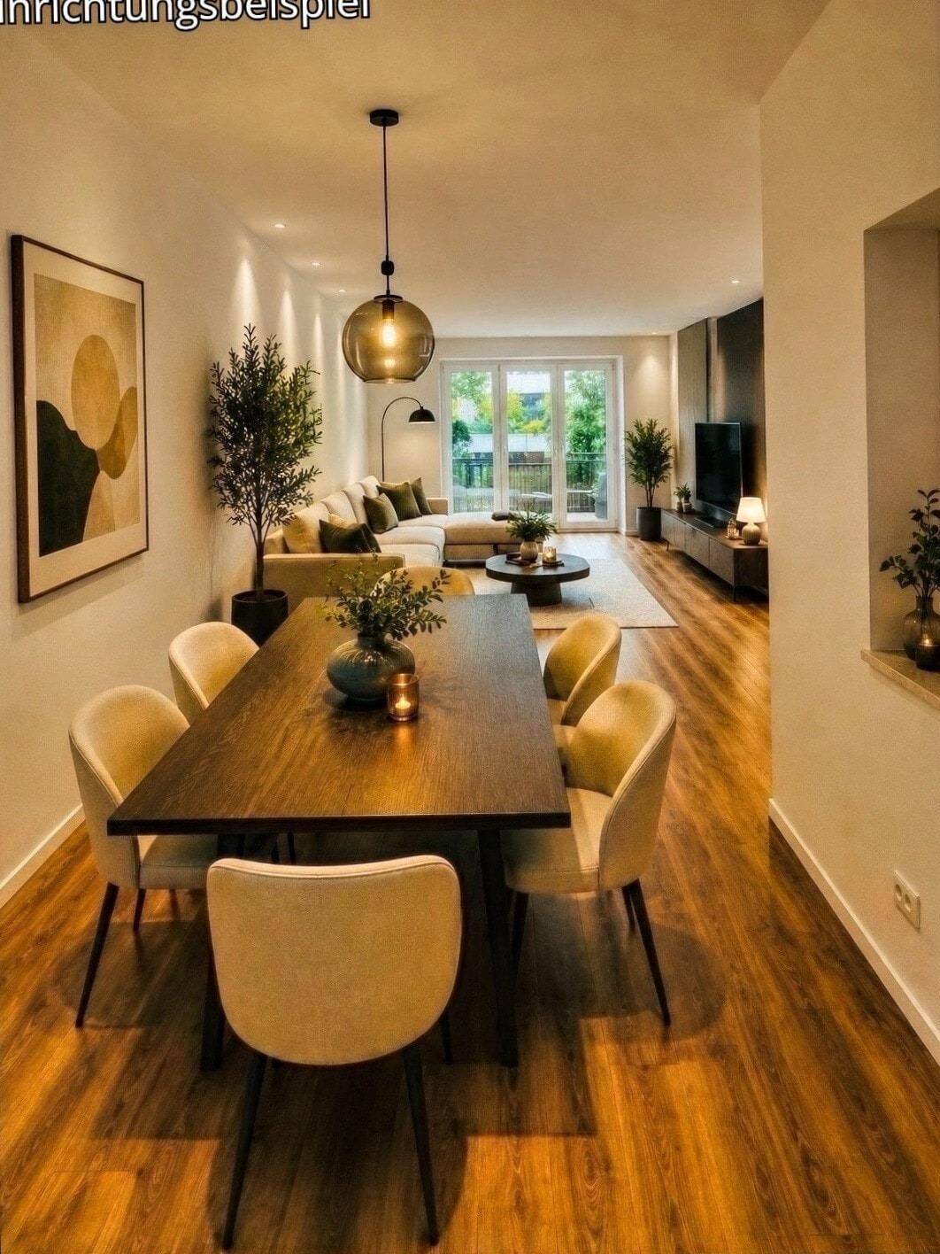 Stilvoll wohnen mit Gestaltungsspielraum - Sanierte 4-Zimmer-Wohnung mit Loggia – Karlsruhe – Vorschaubild 3