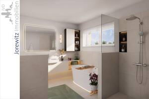 Stilvolle Eigentumswohnung mit Balkon im modernen KfW40-QNG-Neubau in beliebter Lage am Senner Hellweg – 33659 Bielefeld – Vorschaubild 8