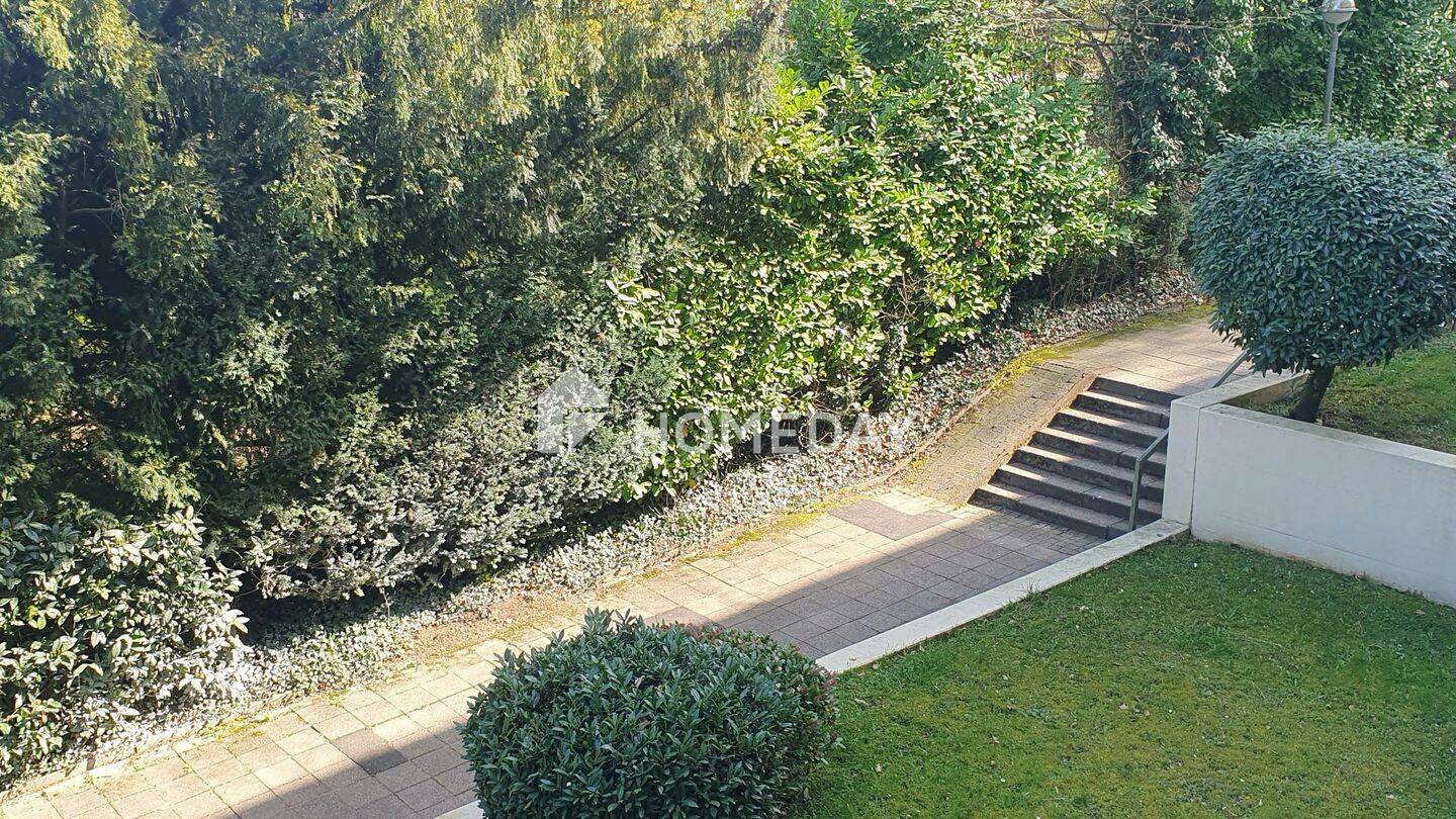 Lichtdurchflutete, ruhige 2-Zimmer-Wohnung mit Balkon & spektakulärem Blick in den Park & Ferne – Karlsruhe – Vorschaubild 5
