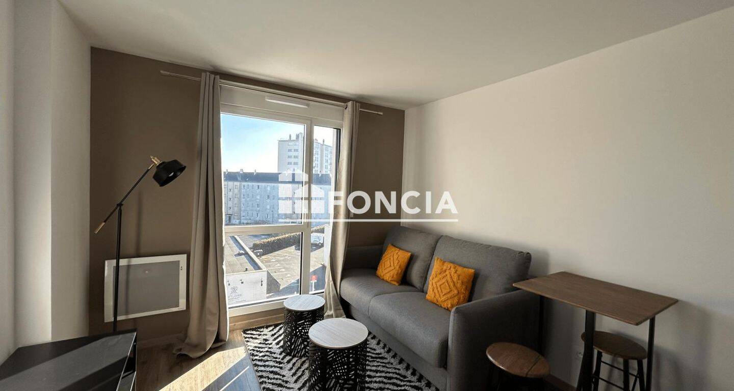 Appartement 1 pièce 20 m² · à Tours · 19,8 m² · 454 €/mois