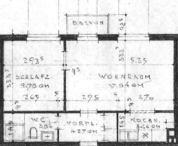 1 1/2 Zimmer zentral in Wedel