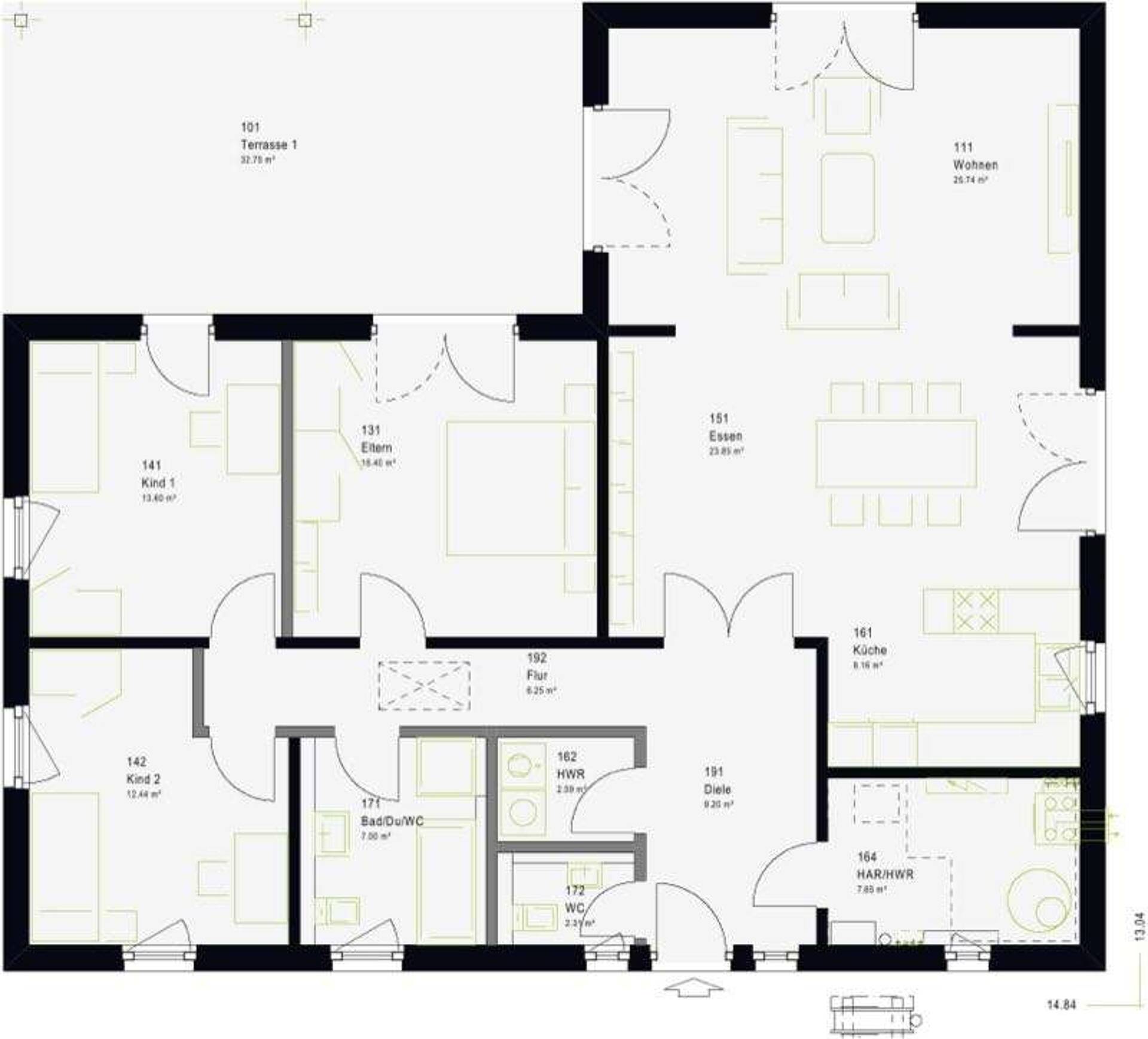 Bungalow in 45525 Hattingen mit 157,76 m² kaufen