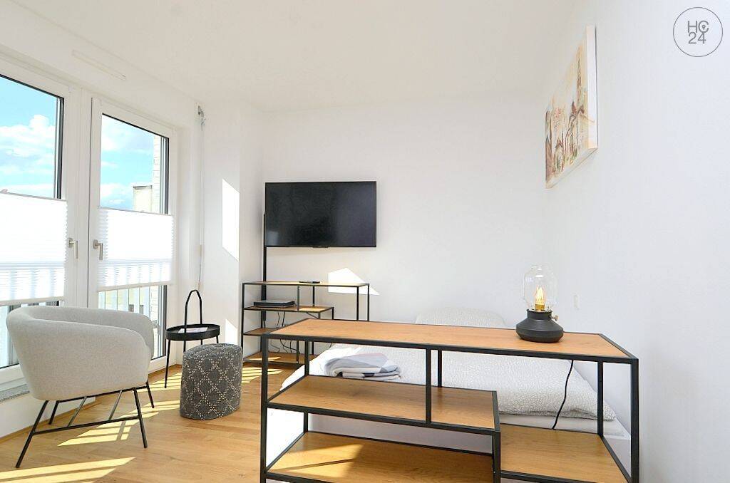 Exklusiv möbliertes Neubauapartment mit WLAN nahe U1 in Nürnberg