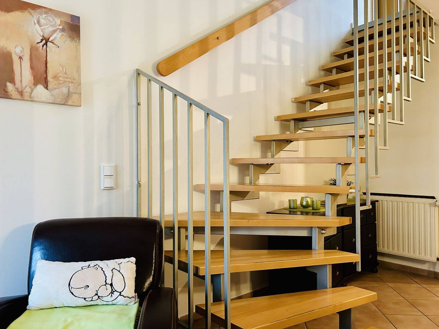 Maisonette mit Kamin, Balkon & Spitzboden - ideal für Eigennutzer oder Kapitalanleger – Bottrop – Vorschaubild 9