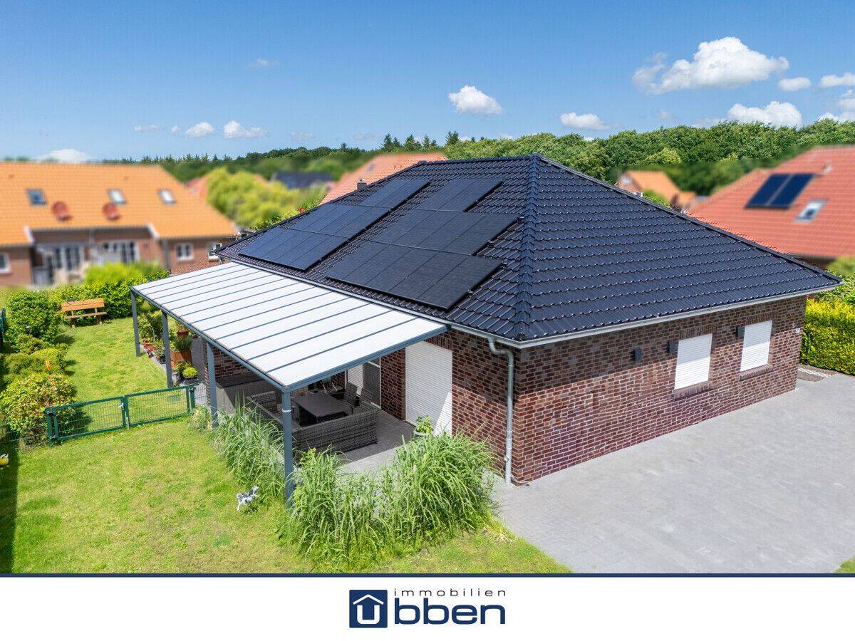Neubau-Bungalowhälfte in Visquard - schlüsselfertig mit Wärmepumpe und PV-Anlage