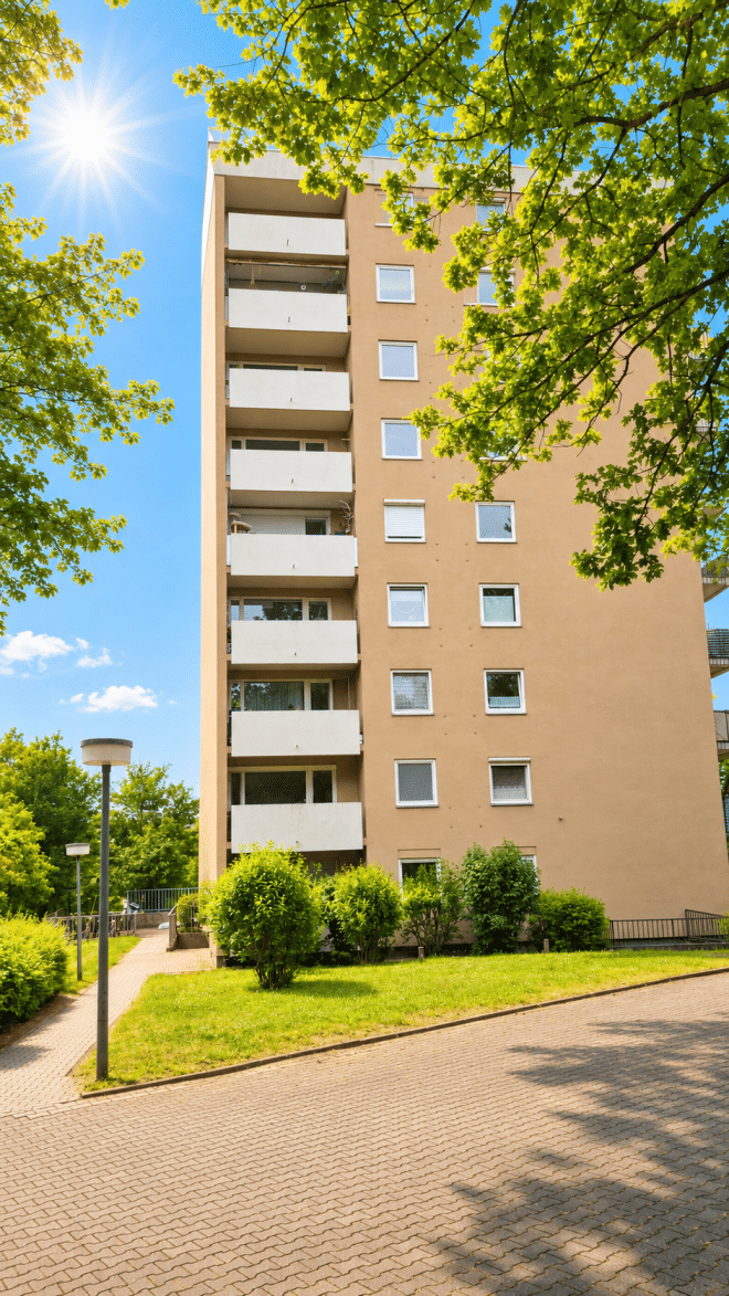 Attraktive 2-Zimmer-Wohnung mit Balkon und individuellem Gestaltungsspielraum