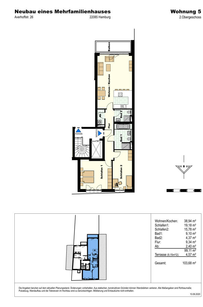 *** Mitten in Uhlenhorst - Traumhafte 3-Zimmer-Wohnung mit gr. Süd-Balkon in bester Lage *** – Hamburg – Vorschaubild 5
