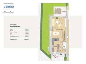 Wohnen am Maashof - modernes Reihenendhaus (Neubau) in schöner Wohnlage in Leverkusen-Quettingen! – 51381 Leverkusen – Vorschaubild 4
