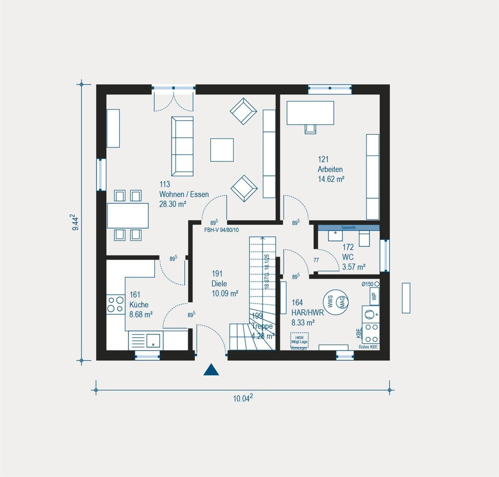 Einfamilienhaus in 86381 Krumbach (Schwaben) mit 147,31 m² kaufen