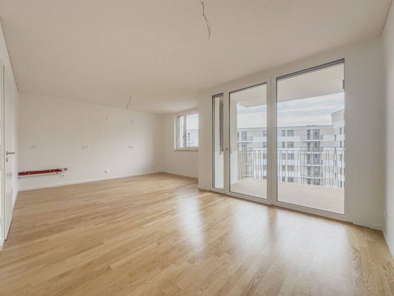 So macht Wohnen Spaß: 3 Zimmer, 90 m² mit Komfort Wohnen im Erstbezug – Leipzig – Vorschaubild 2