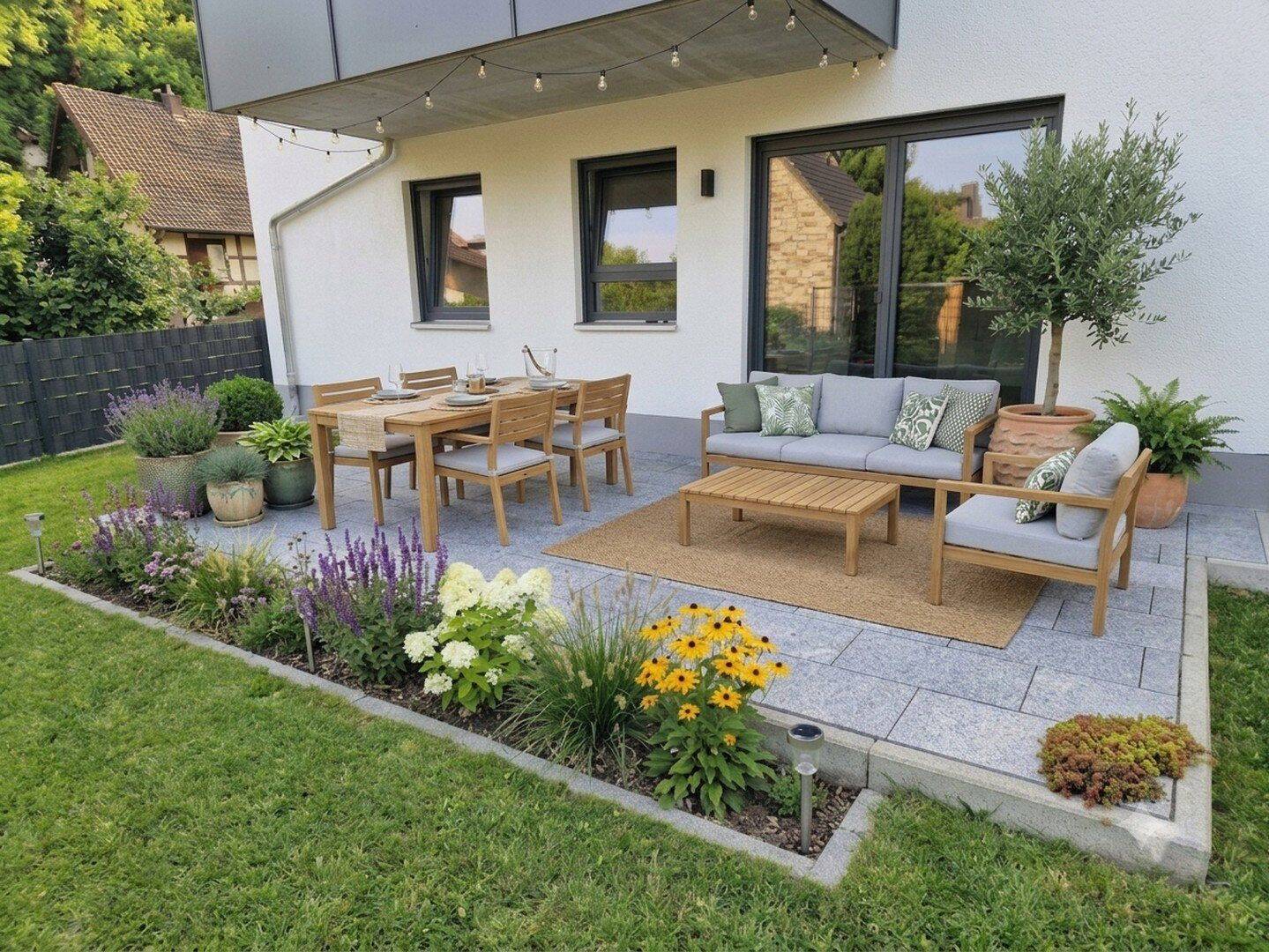 Maisonette Wohnung 71m² + 65m² Souterrain eigene Haustüre Erstbezug 2199€ warm inkl. Küche, Carport