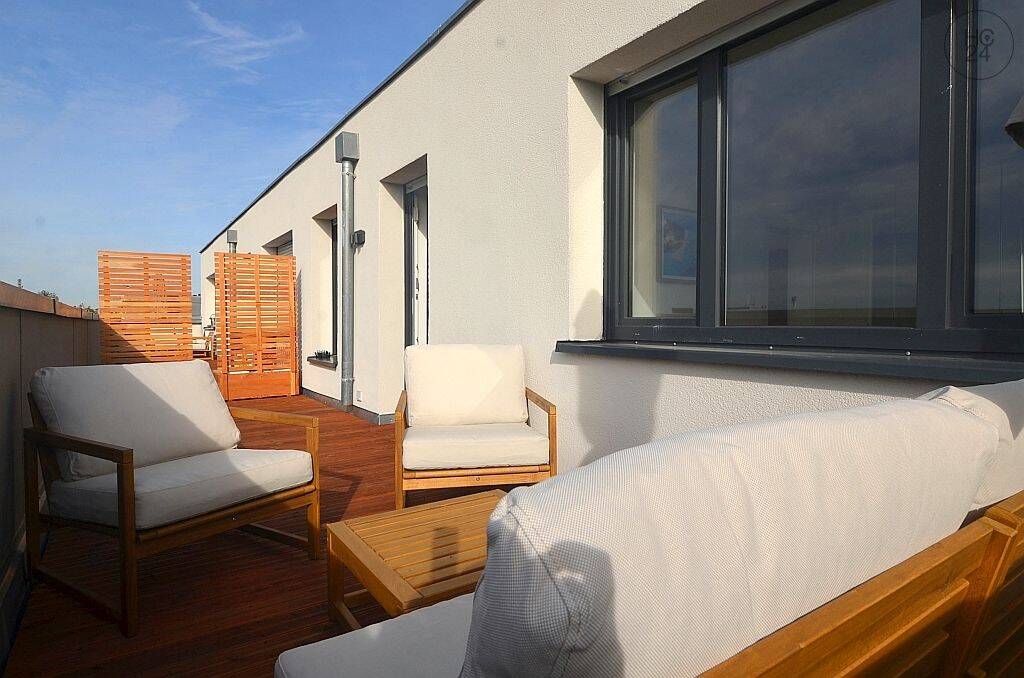 Exklusives Penthouse mit WLAN, Stellplatz und 2 großen Dachterrassen in Nürnberg/St.-Johannis – Nürnberg – Vorschaubild 4