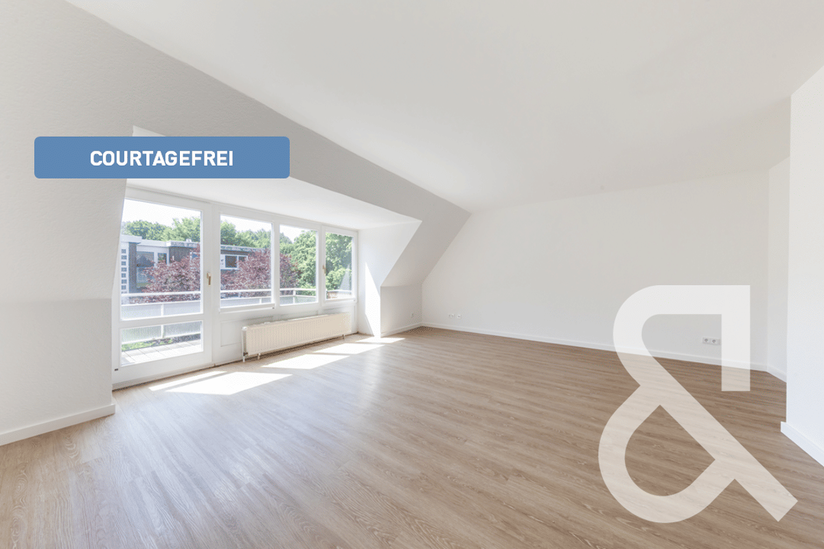 Freie 3-Zimmer-Maisonette-Wohnung mit Südbalkon in Rissen – 22559 Hamburg – Bild 1 von 9