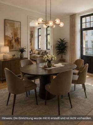 Bremen-Schwachhausen | Exklusive 4-Zimmer-Altbauwohnung, 105 m², 2 Balkone, provisionsfrei – 28209 Bremen – Vorschaubild 6