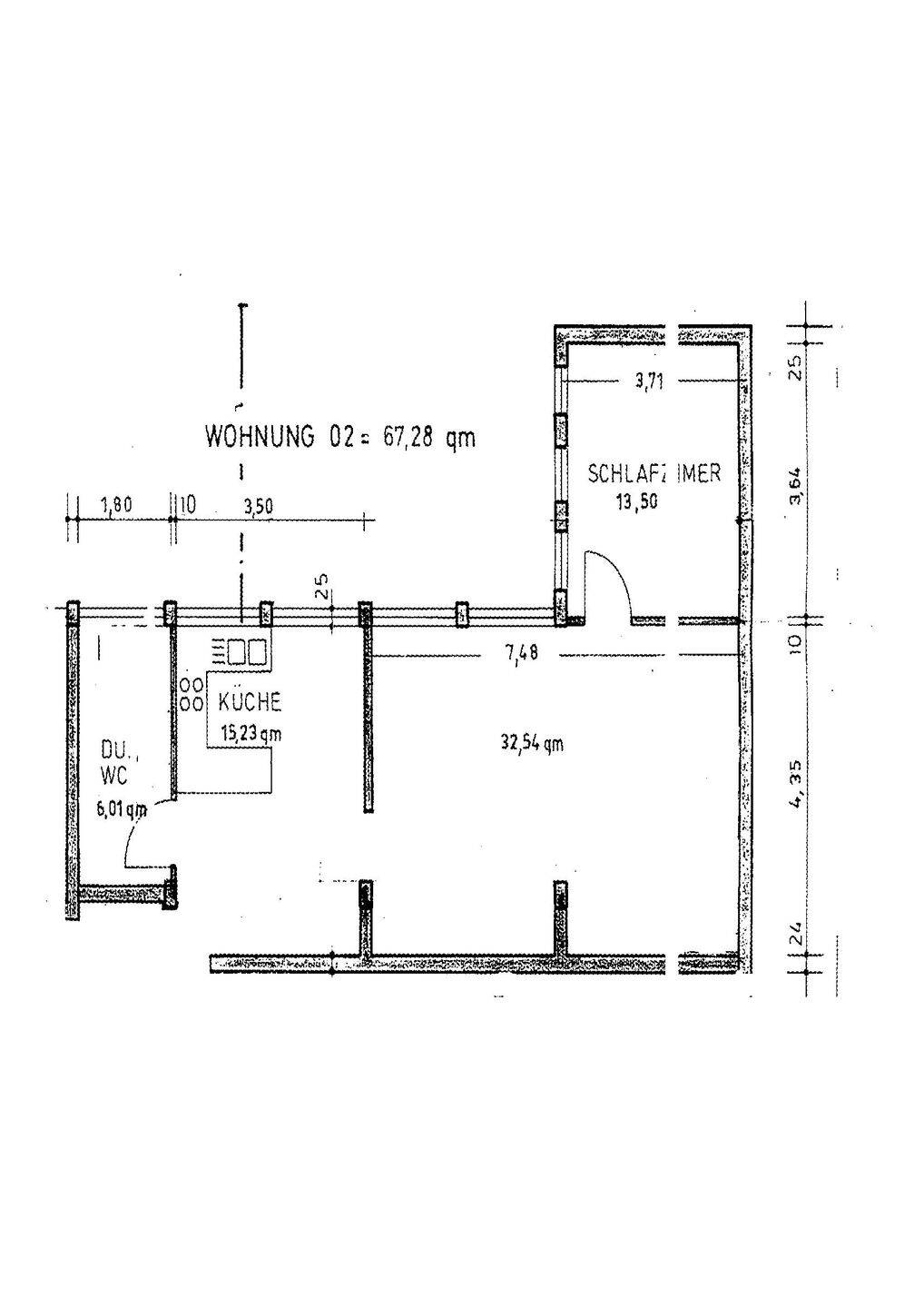 2 Zimmer Küche Bad 67 qm Pforzheim Nordstadt – Pforzheim – Bild 1 von 1