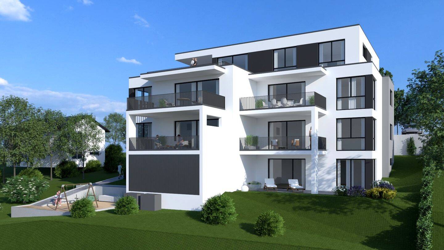 Exclusive 2-Raum-OG-Wohnung Nr. 4 mit Balkon in Gönningen – Reutlingen – Bild 1 von 5