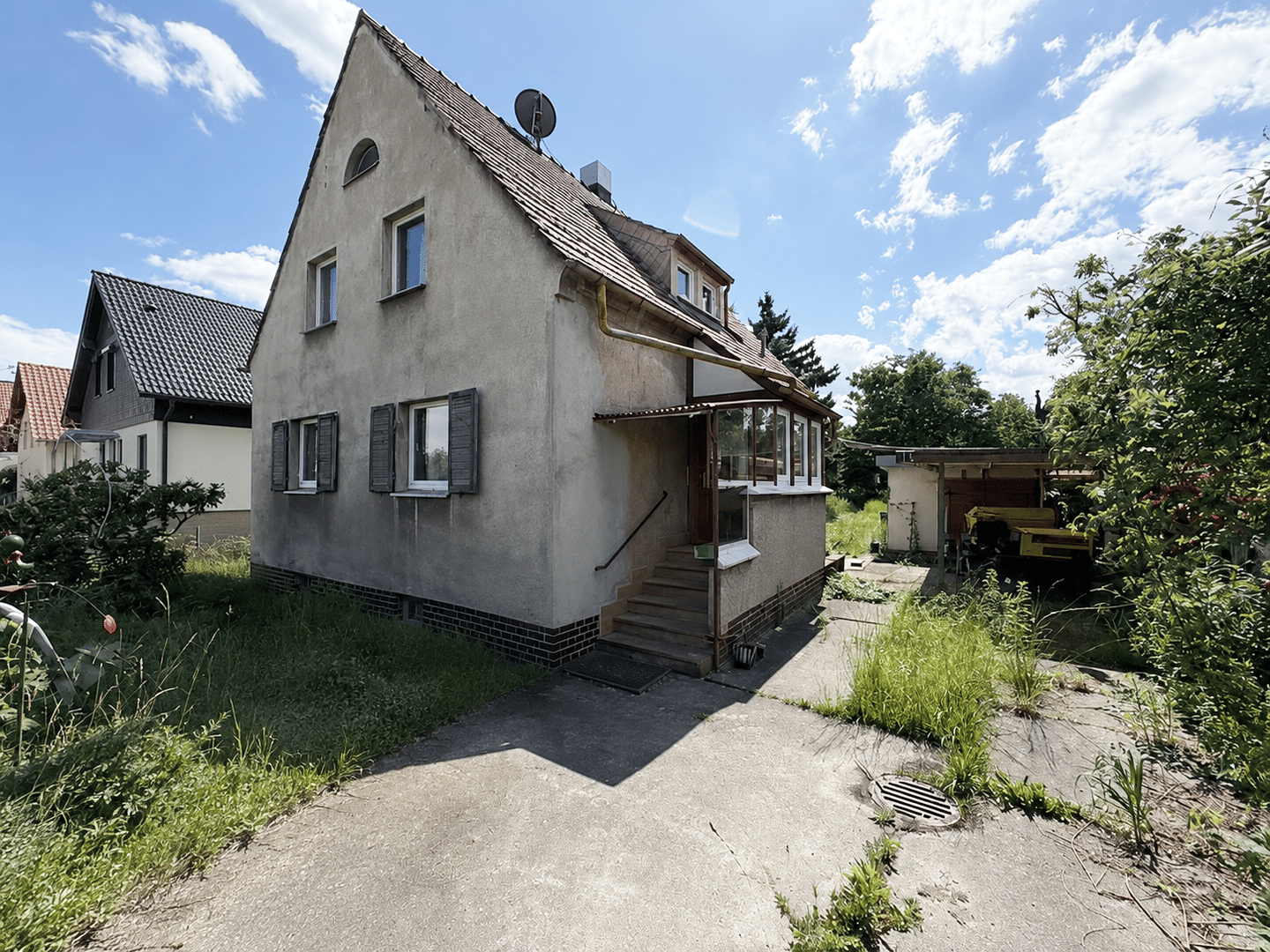 Wiederitzsch: Top-Angebot unsaniertes Einfamilienhaus in begehrter Bestlage ! – Leipzig – Vorschaubild 2