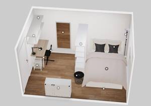 WG-Zimmer FREI - keine komplette Wohnung - frisch renoviert!! Nähe Altstadt & S-Bahn Spandau – 13595 Berlin – Vorschaubild 5