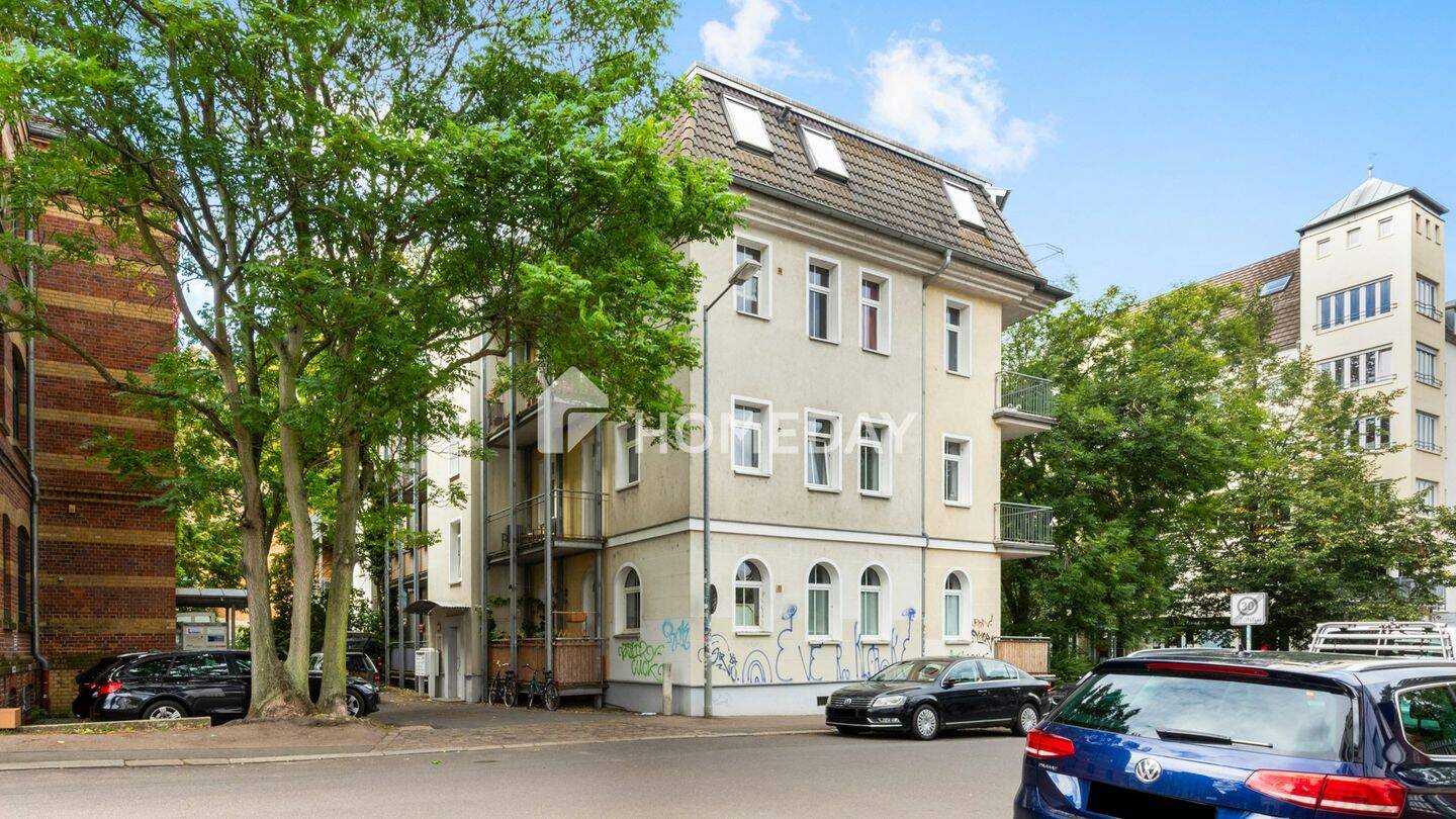 Charmante 2-Zimmer-Wohnung mit zwei Balkonen und TG in begehrter Lage von Leipzig-Plagwitz – Leipzig – Bild 1 von 9