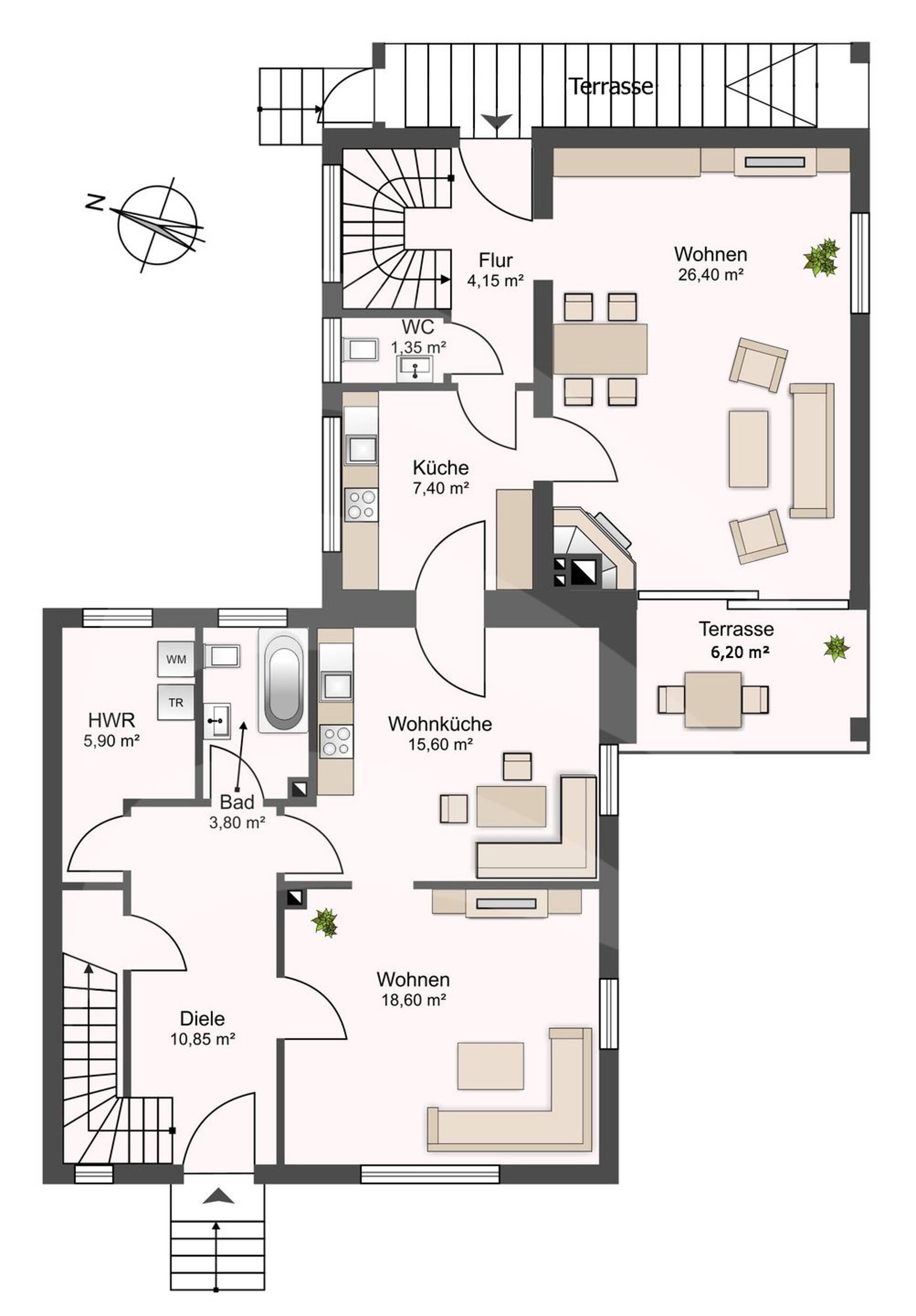Haus in 94405 Landau an der Isar mit 200 m² kaufen