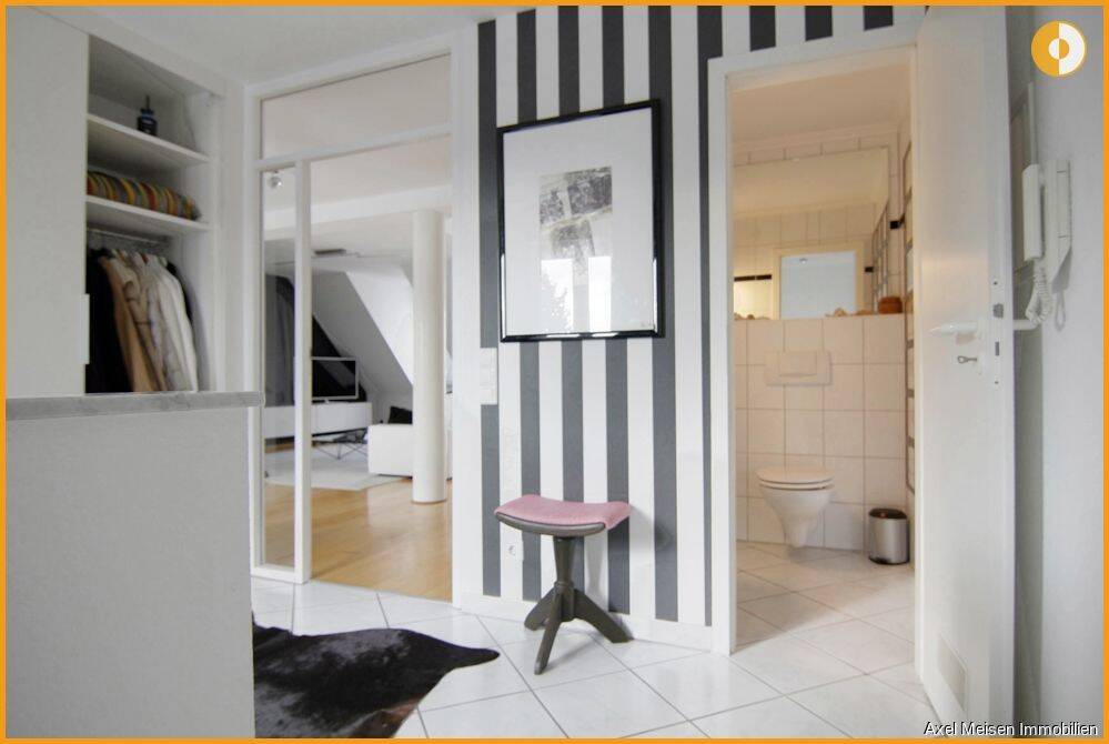 Axel Meisen Immobilien: Schicke City - Maisonette mit Balkon und TG-Stellplatz