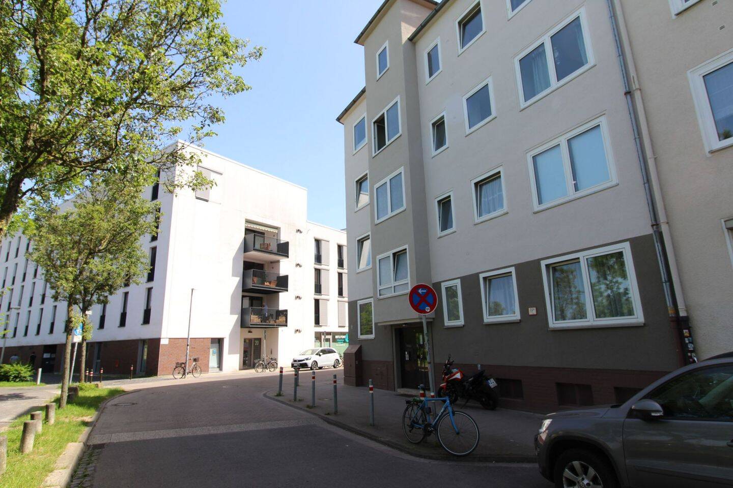 Gepflegte 2-Zimmer Wohnung mit Balkon in ruhiger und zentraler Lage