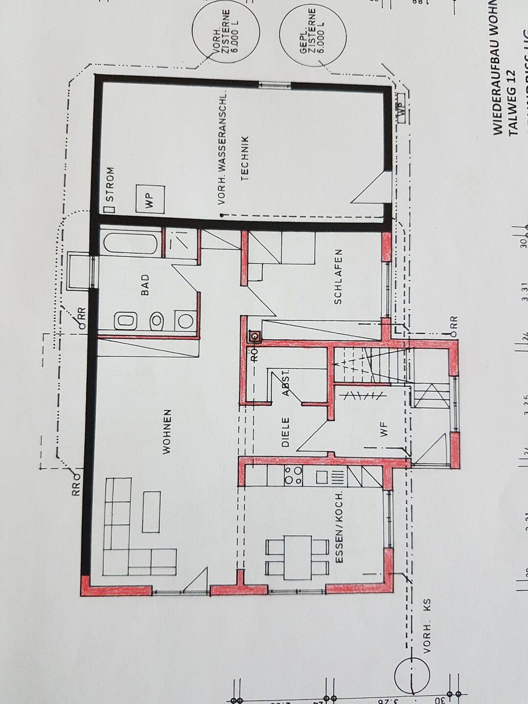Villa mit 255qm und ELW mit 3966qm Garten in Ortsrandlage, barrierefrei – Waldachtal – Bild 1 von 9