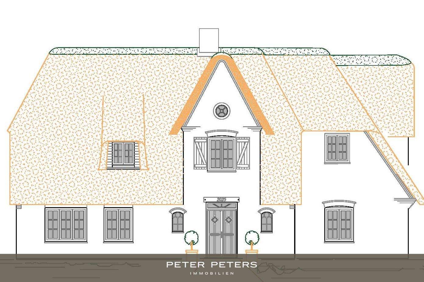 Neubau: Reetgedeckte Ferienhaushälfte in Keitum – Sylt – Bild 1 von 8