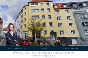 Ruhige 2-Zimmer-Eigentumswohnung in der Südstadt/Bult - hofseitig und zentral! – 30171 Hannover – Vorschaubild 1