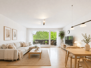 Grüne Aussichten inklusive: vermietete 4-Zimmer-Wohnung mit Balkon im beliebten Dachswald – 70569 Stuttgart – Vorschaubild 4