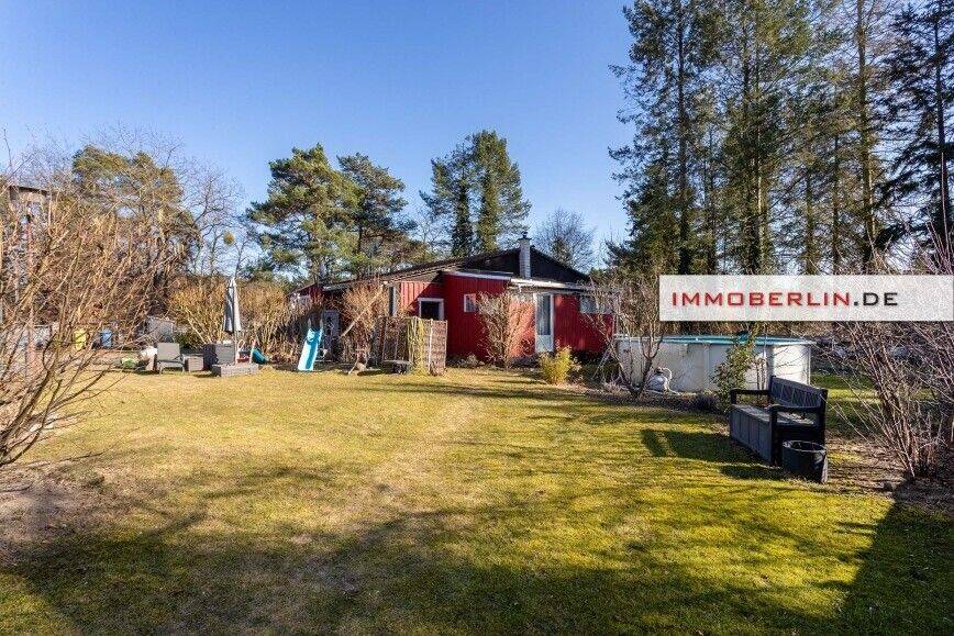 IMMOBERLIN.DE - Fabelhafter Bungalow mit Sonnengarten & Garage in waldreicher Umgebung – Michendorf – Vorschaubild 3