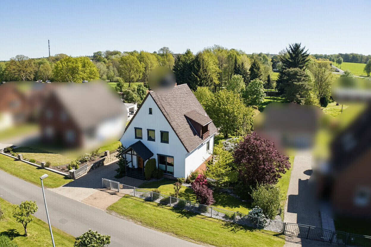 Idyllisches Einfamilienhaus in direkter Feldrandlage – Dünsen – Vorschaubild 3