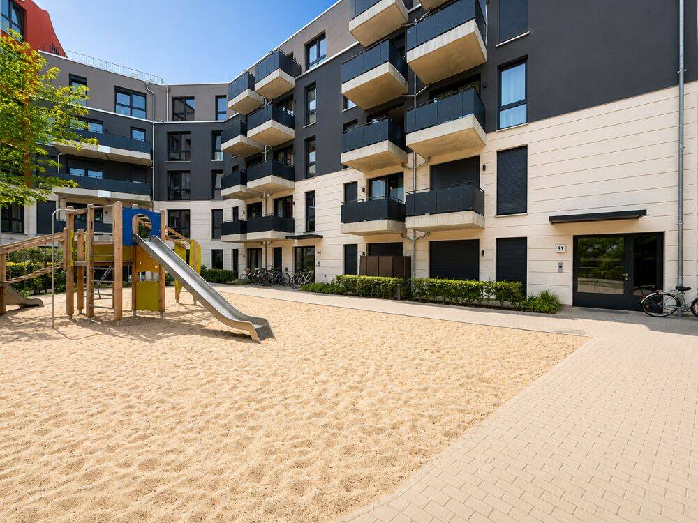 Bezugsfreies 1-Zimmer-Neubauapartment mit Balkon nahe Volkspark Humboldthain – Berlin – Vorschaubild 8