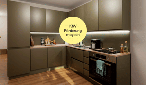 Maisonettewohnung mit Balkon und Dachterrasse sowie zwei Bädern