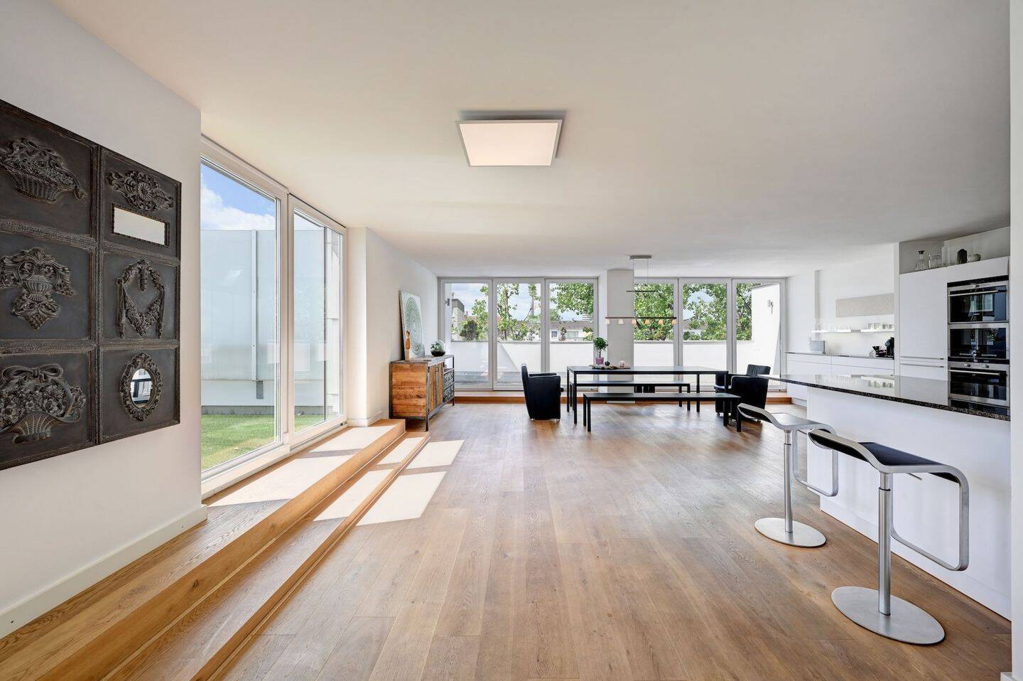 Penthouse Ensemble auf einer Ebene 124 m² Dachterrasse | 4 Tiefgaragenplätze – München – Vorschaubild 5