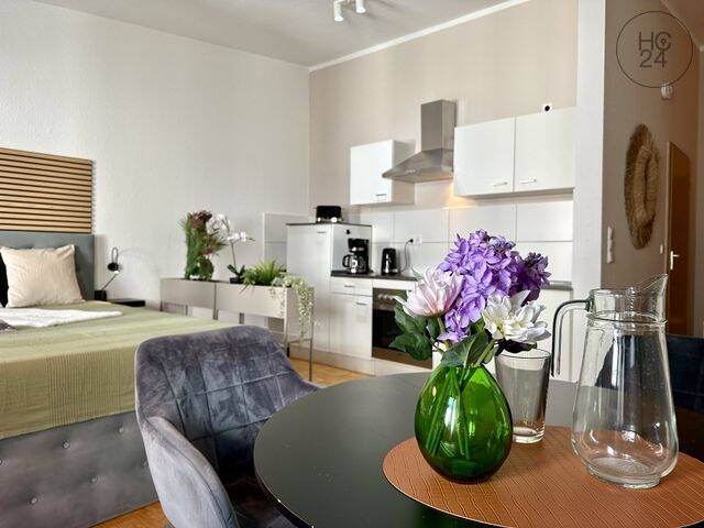 Charmant möbliertes Apartment im Bachviertel von Leipzig (Centrum-West) neben Johanna-Park – Leipzig – Vorschaubild 4