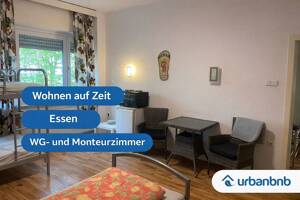 Wohnen auf Zeit in Essen - Monteurzimmer und möblierte WG-Zimmer