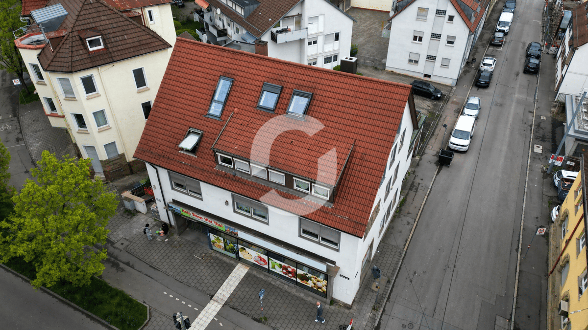 Renditestarkes Wohn- & Geschäftshaus mit 4 Einheiten in zentraler Lage in Feuerbach – 70469 Stuttgart – Bild 1 von 9