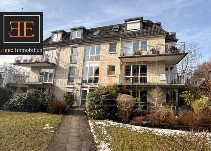 Sonnige 2-Zimmer-Wohnung mit Südbalkon und Tiefgarage in ruhiger Lage von Hamburg-Lurup