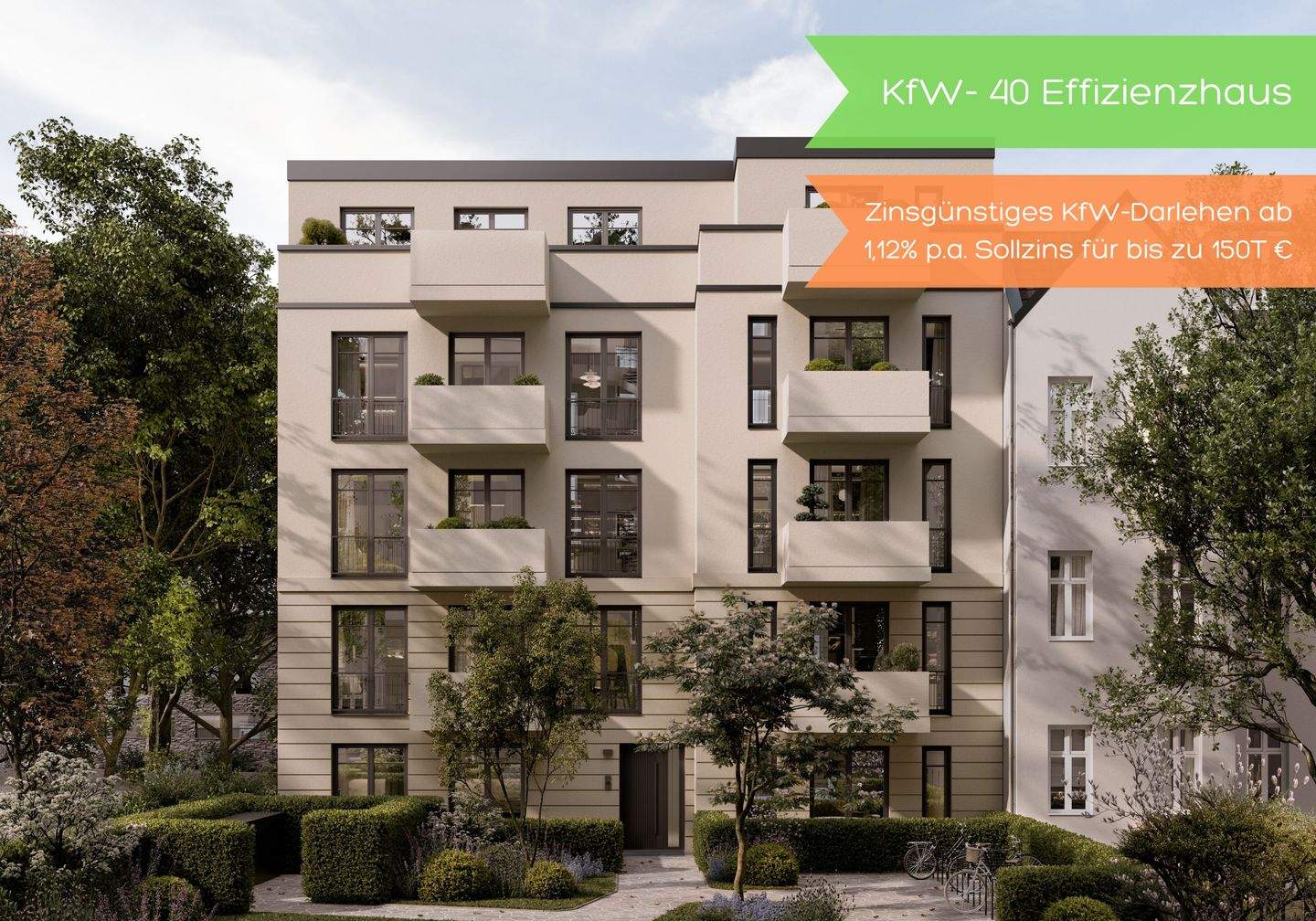 ***Bezugsfrei 30.92026: Nachhaltiger Neubau in Berlin-Pankow mit zinsgünstigem KfW-Darlehen*** – Berlin – Bild 1 von 9