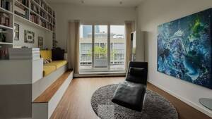 Penthouse-Maisonette in Mainlage: 253 m², Gaggenau-Küche, Jacuzzi, Sauna & Doppelparker – 60594 Frankfurt am Main – Vorschaubild 4