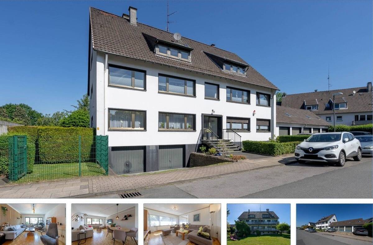 6-Familienhaus in Essen-Haarzopf -Solide Kapitalanlage mit großem Grundstück und 7 Garagen – 45149 Essen – Bild 1 von 9